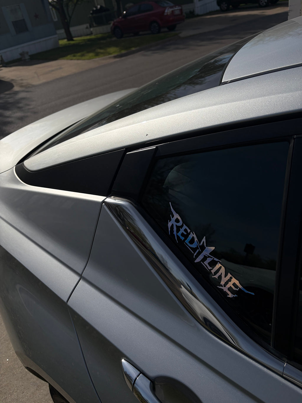 Redline Small decal