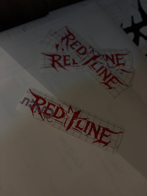 Redline Small decal